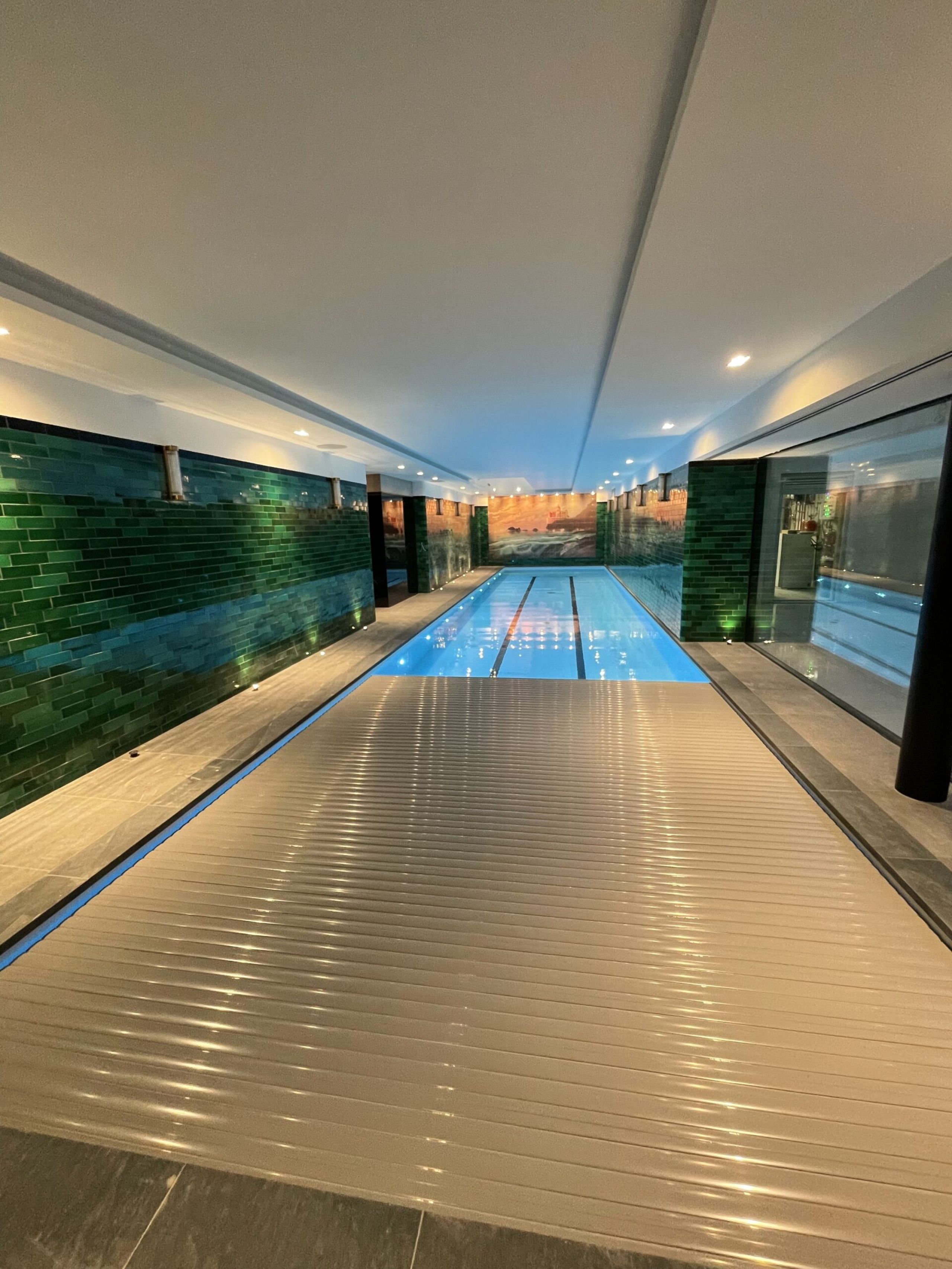 swimming pool during the day built by Water Technics